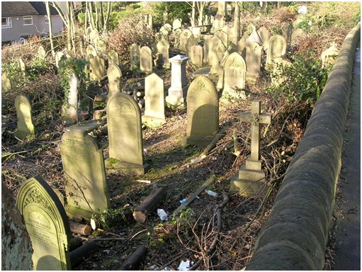 Graveyard in 2006 (Photo by Andy Wade)